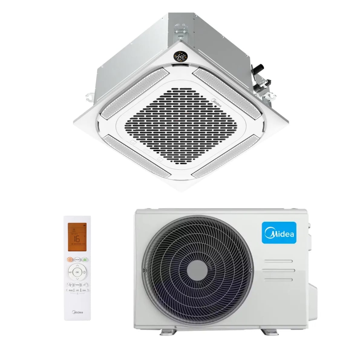 Midea kasetinis Compact MCA4U-18HRFNX-QRD1W(GA) / MOX330U-18HFN8-QRD0W(GA)