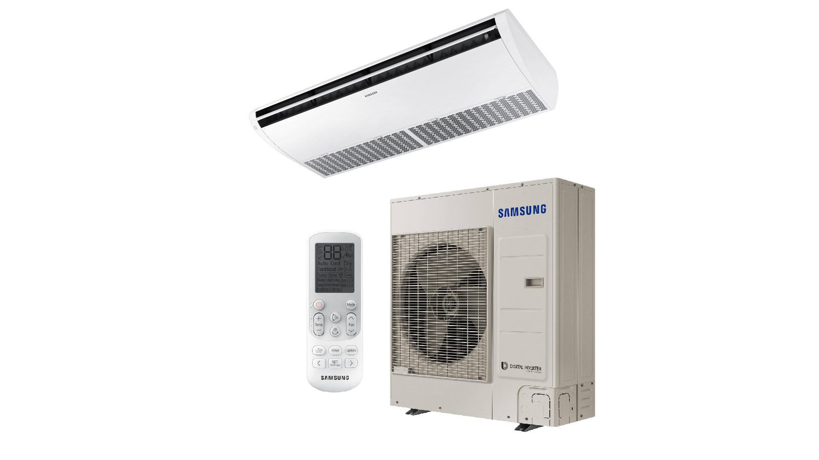 SAMSUNG PALUBINIS 12.0/13.2KW vienfazis AC120RNCDKG/EU / AC120RXADNG/EU