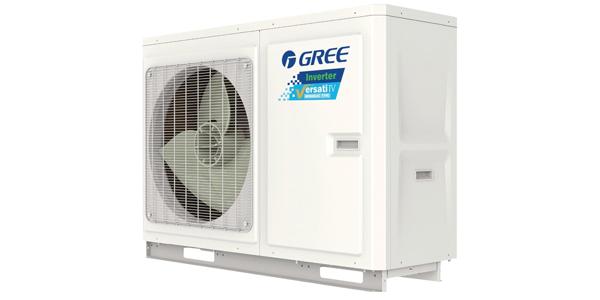 Šilumos siurblys Gree VERSATI IV monoblokas GRS-CQ4.0Pd/NhG3-E