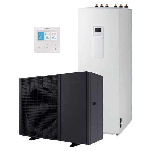 SAMSUNG EHS MONO HT Quiet (su tūriniu šildytuvu) 200l AE080BXYDEG/AE260CNWMEG 8kW 230V