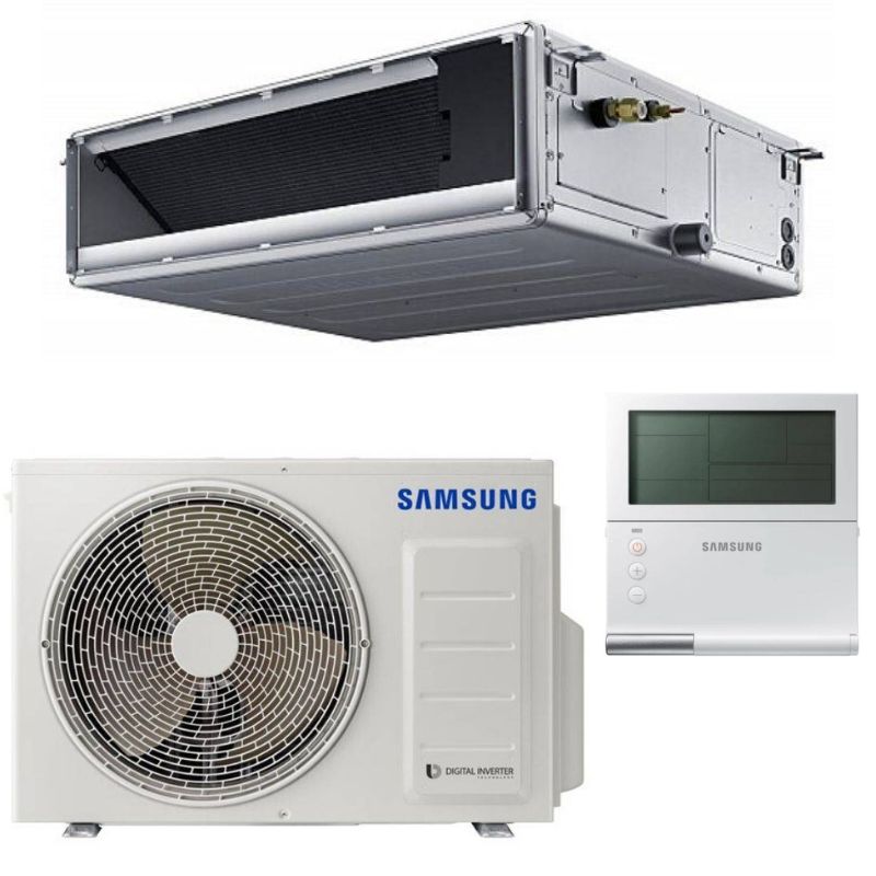 Samsung kanalinio tipo vidutinio slėgio MSP AC100RXADNG / AC100RNMDKG oro kondicionieriaus komplektas trifazis