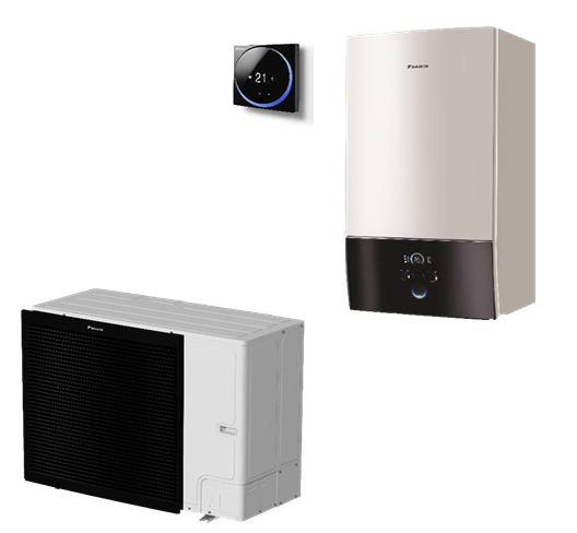 Daikin Altherma 3R sieniniai EBBH16D9W/ERLA16DW17