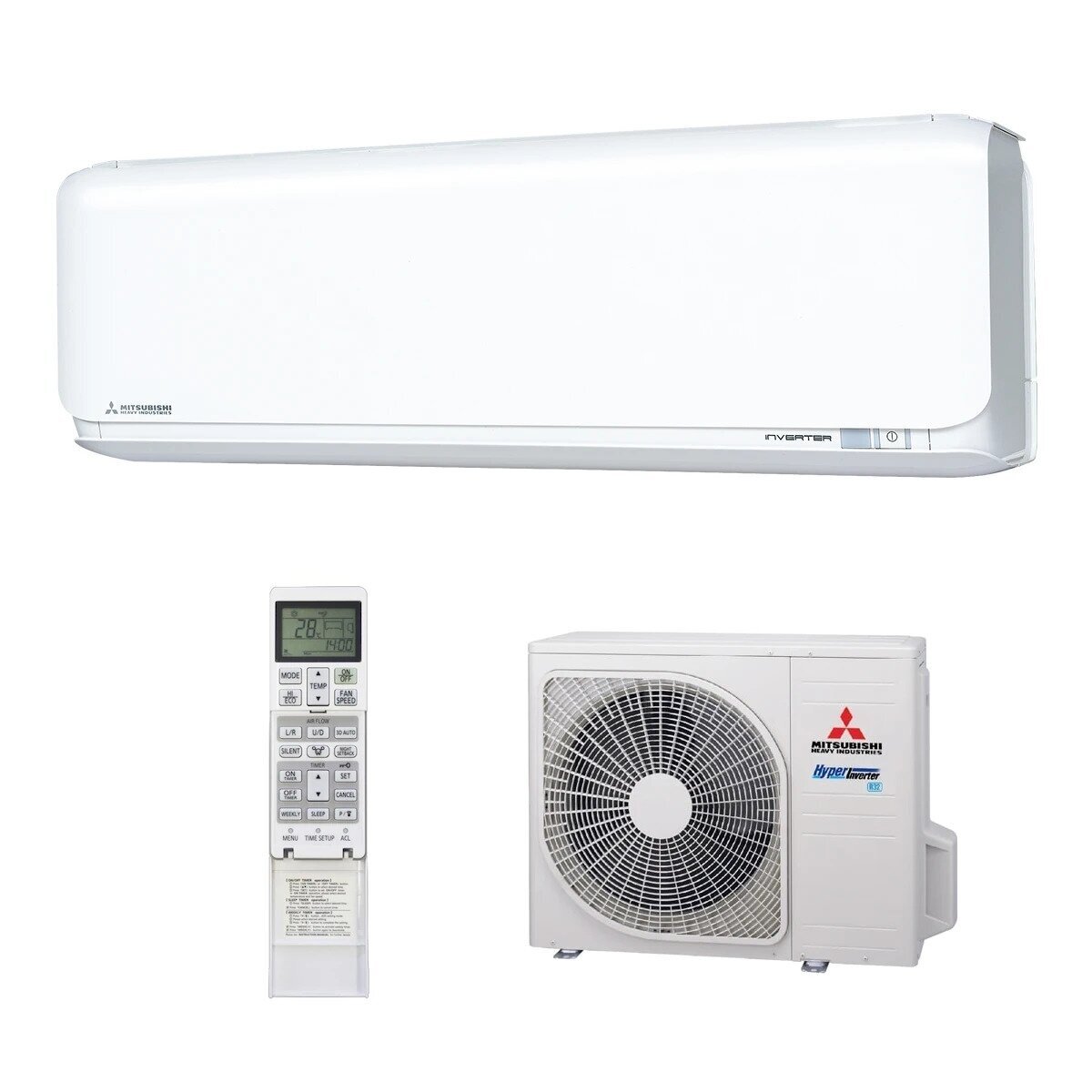 Šilumos siurblys Mitsubishi heavy industries 2.5 kW SRK/SRC25ZTX-WA Arctic Hyper Inverter