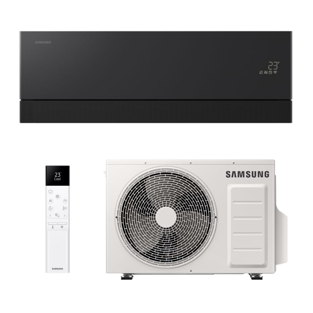 Oro kondicionierius Samsung WindFree Premiere+, Soapstone Charcoal 2,5kW AR70H09CAAWXEU /  AR70H09CAABNEU