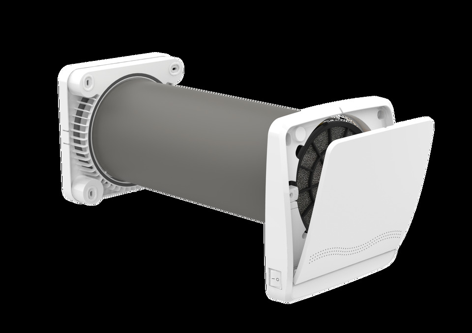 Brofer AGIX FLAT 60 BASIC DUO mini rekuperatorius