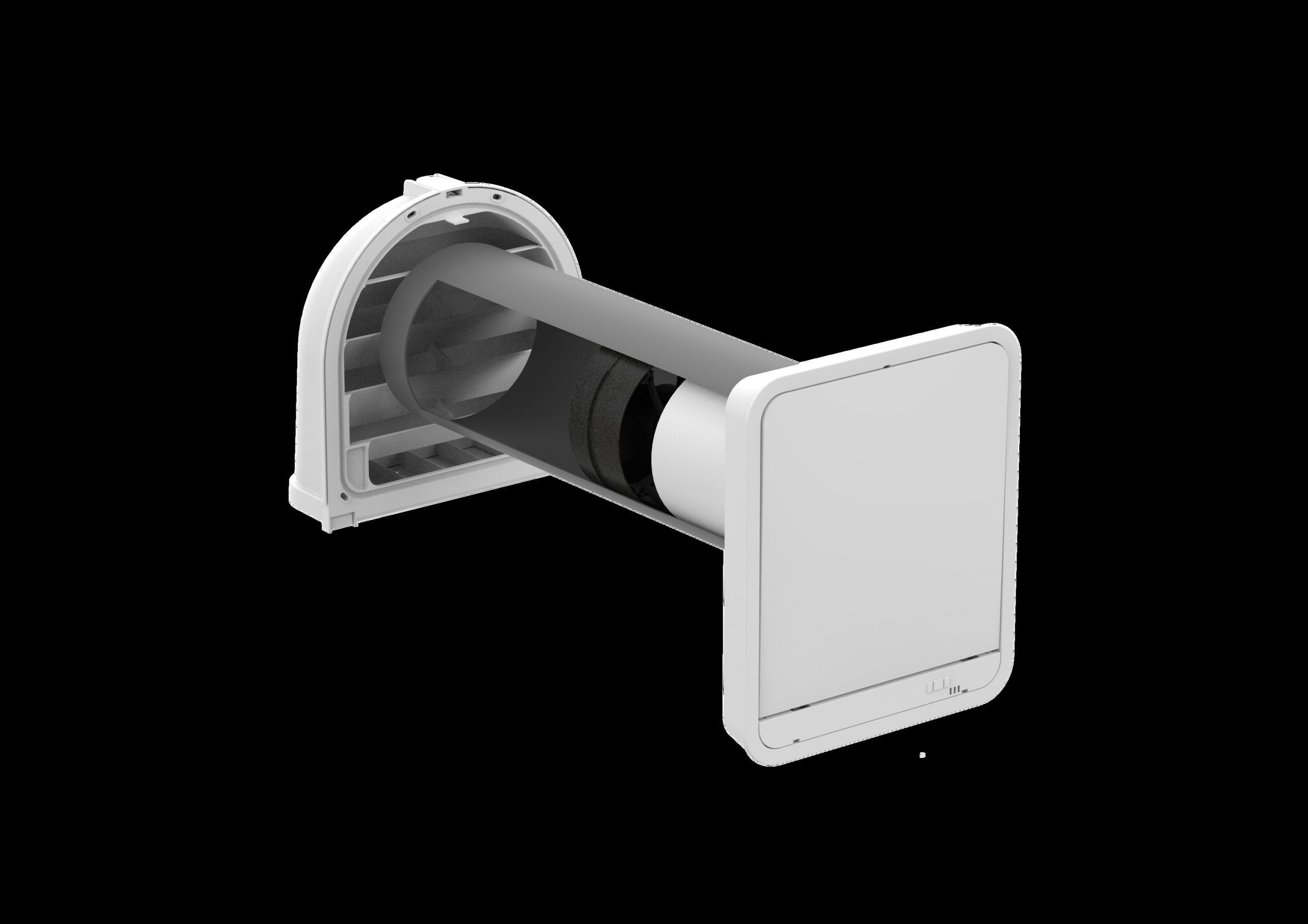 Brofer AGIX PANEL 100 WIRELESS mini rekuperatorius