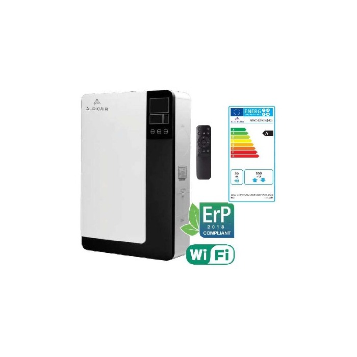 AlpicAir sieninis rekuperatorius AERVQ-B150-1B1(H02)